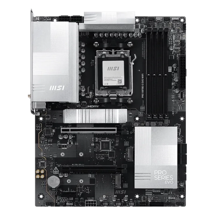 Bild von MSI PRO X870E-S Evo WIFI Mainboard