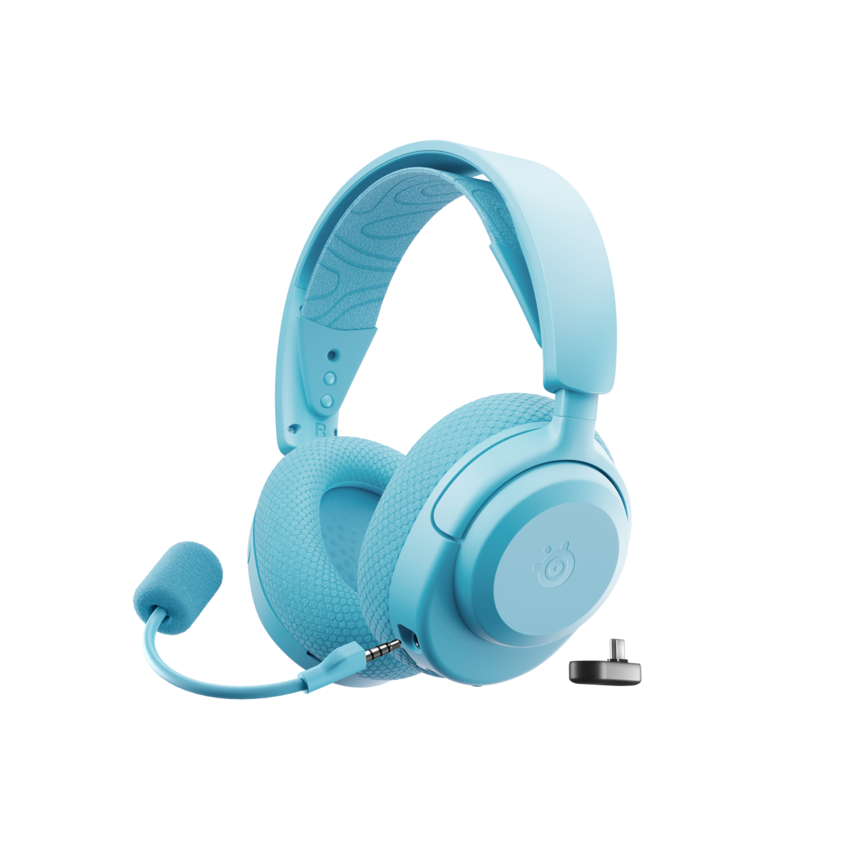 Bild von Steelseries Arctis Nova 3P Wireless Gaming Headset kabelloses Gaming Headset für PlayStation 5 mit bis zu 40 Stunden Akkulaufzeit, aqua