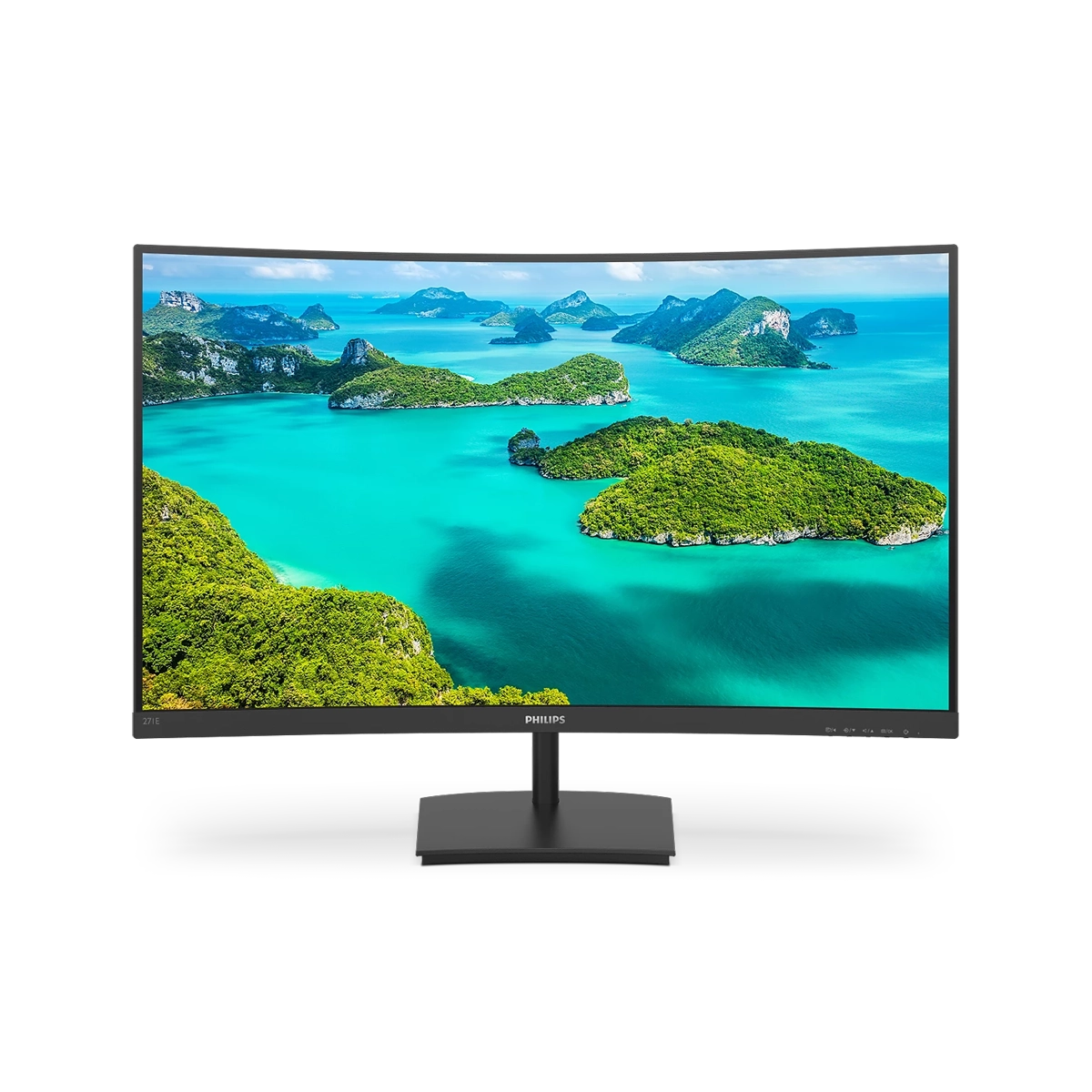 Bild von Philips 271E1SCA 27 Zoll - Curved Office Monitor - VA, FHD, 75 Hz, 4 ms GtG, VGA, HDMI