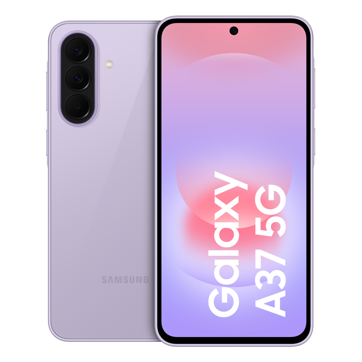 Bild von Samsung Galaxy A37 5G 128GB Awesome Lavender EU 17,01cm (6,7") OLED Display, Android 16, 50MP Triple-Kamera