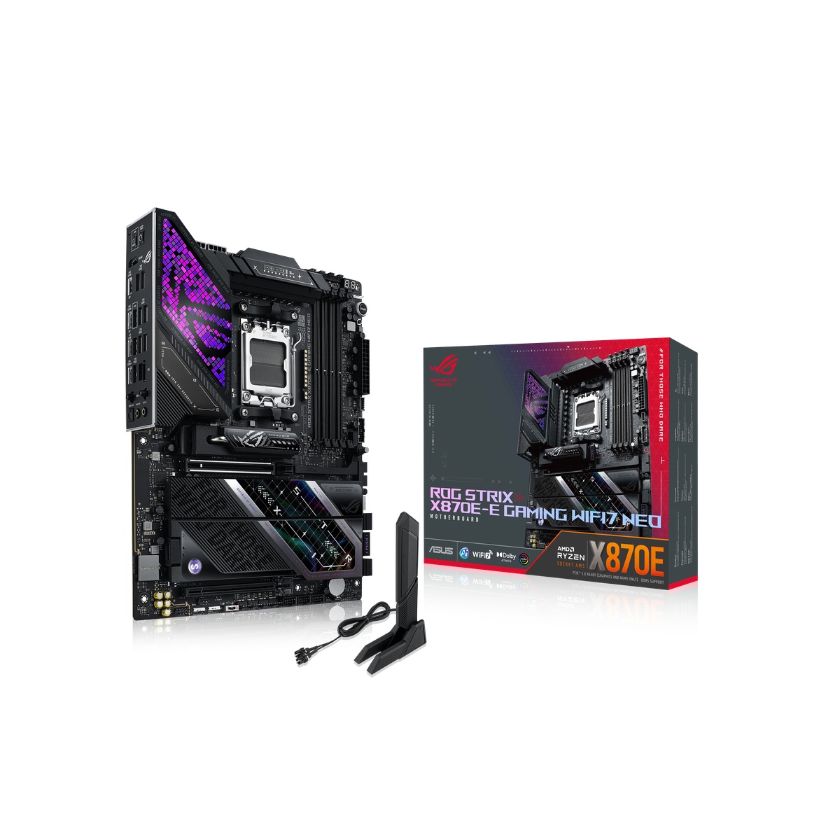 Bild von ASUS ROG STRIX X870E-E GAMING WIFI7 NEO Mainboard Sockel AM5
