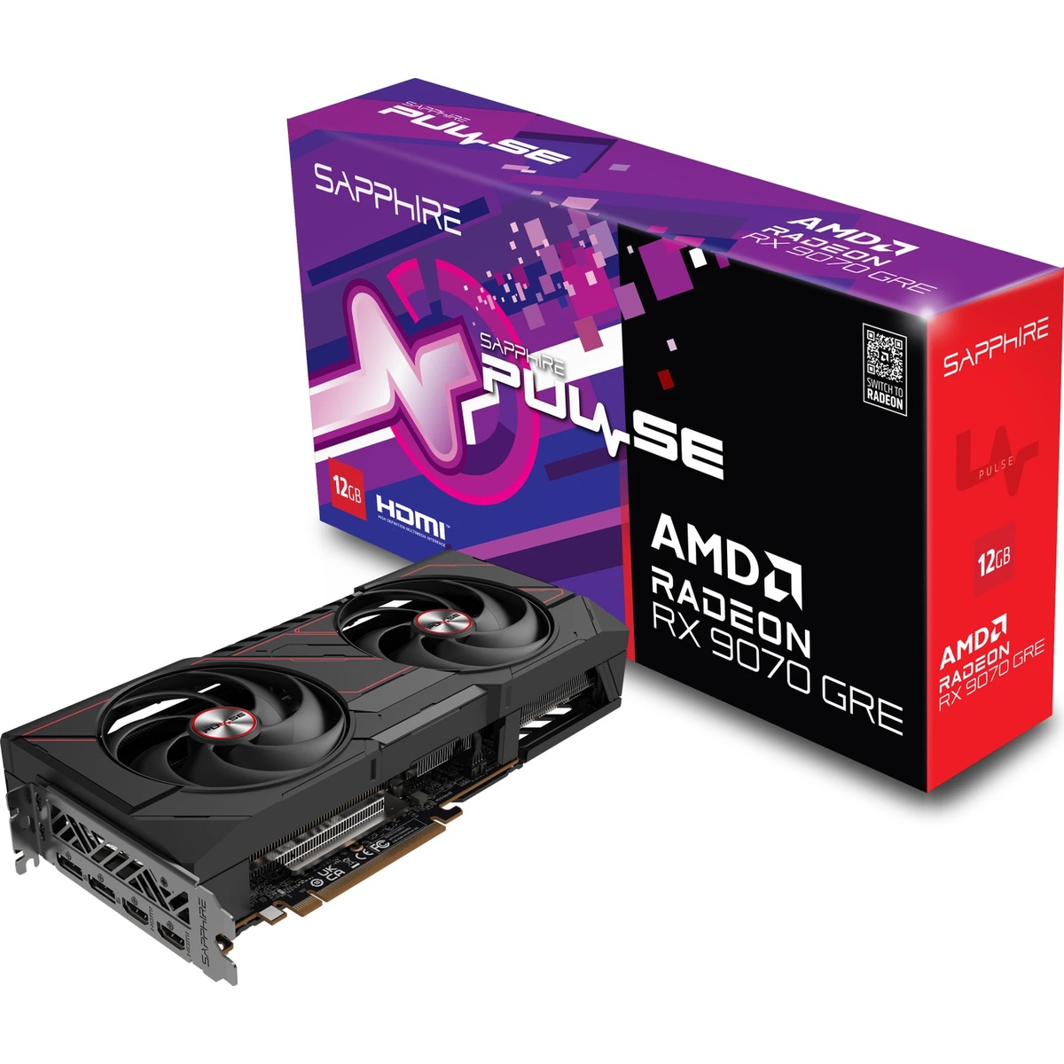 Bild von Sapphire Pulse Radeon RX 9070 GRE Grafikkarte