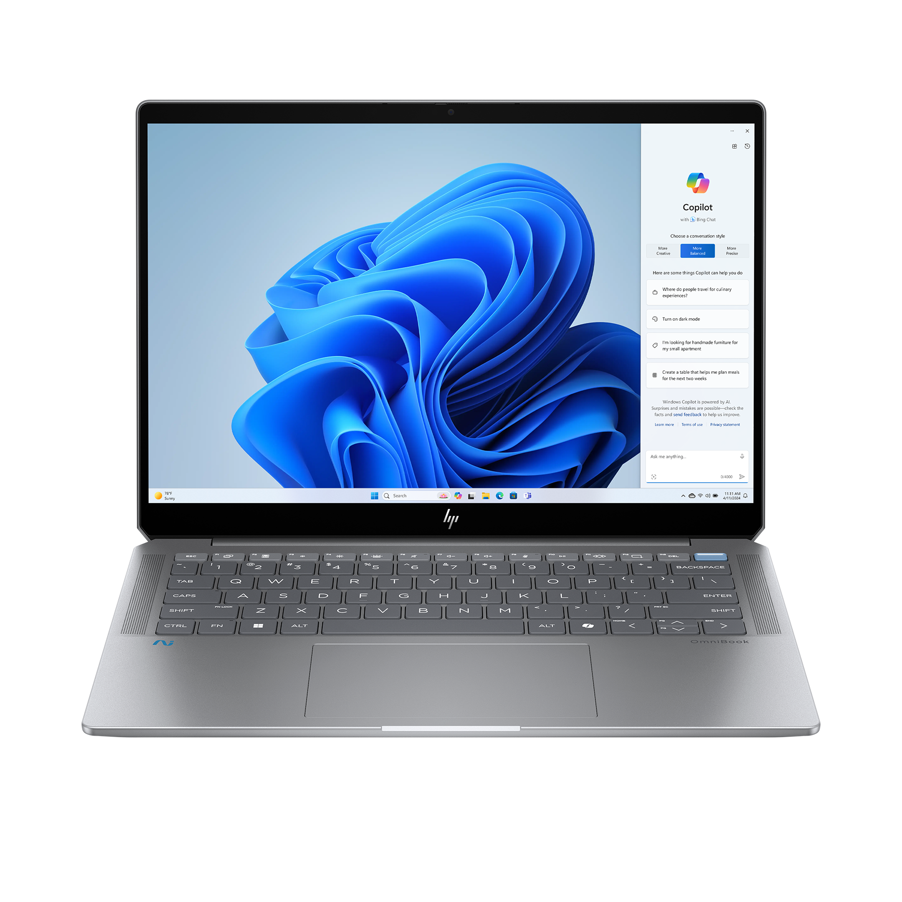 Bild von HP OmniBook Ultra AI PC 14-fd0194ng