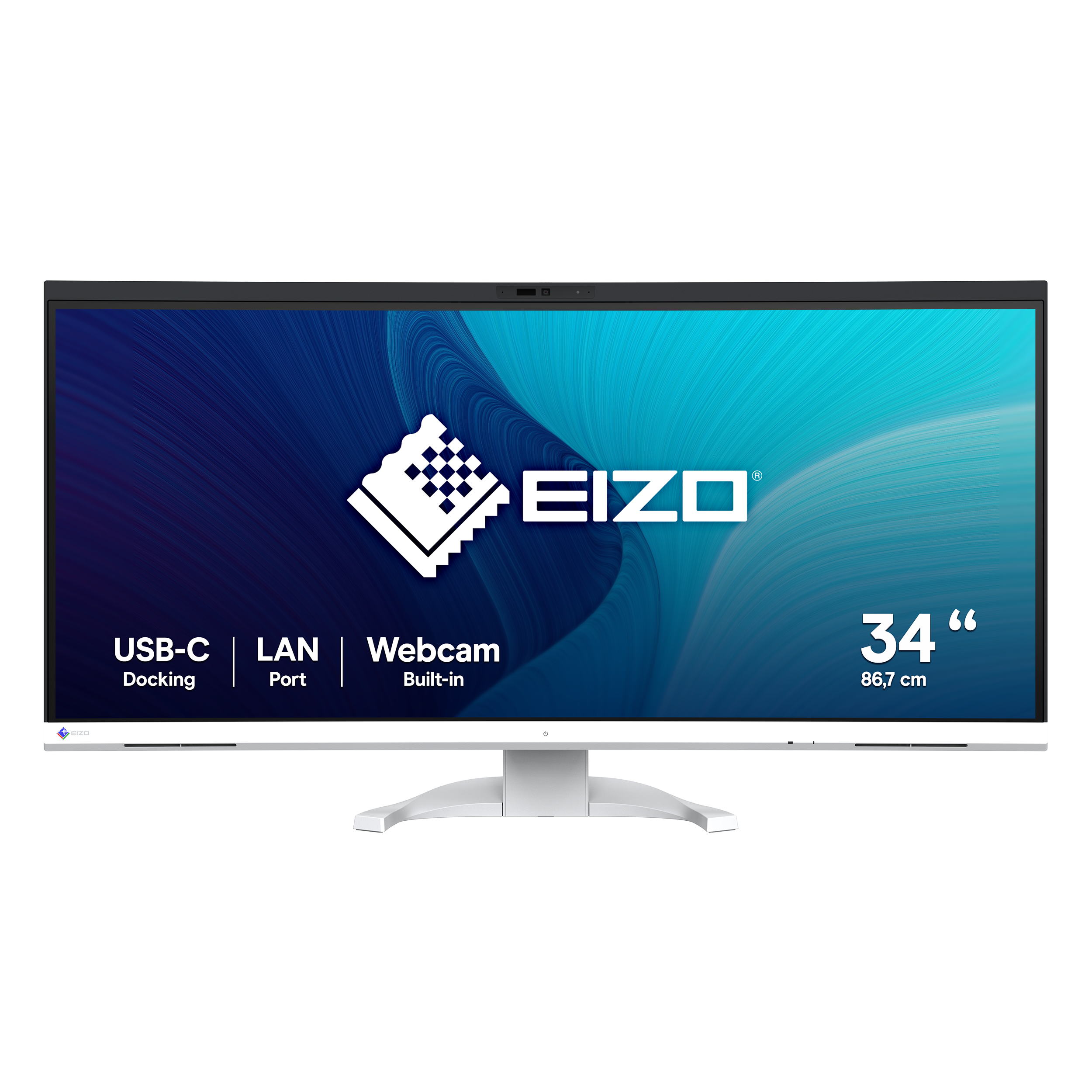 Bild von EIZO FlexScan EV3450XC-WT Office Monitor